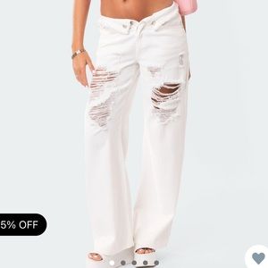 Low rise jeans